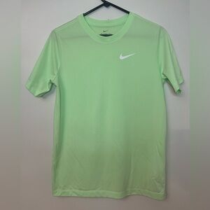 Nike Men's Dri-Fit Light Green Athletic Tee XL